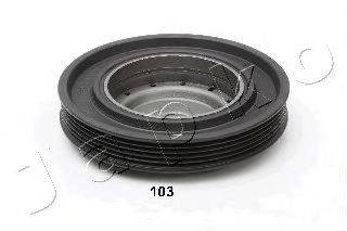 Ремінний шків, колінчастий вал