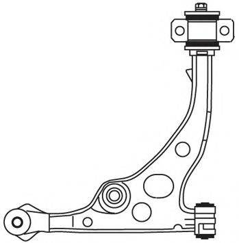 Важіль незалежної підвіски колеса, підвіска колеса FRAP 2047