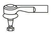 Наконечник поперечної кермової тяги FRAP 2987