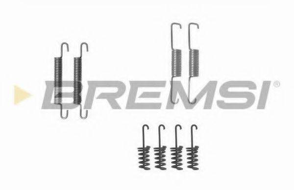 Комплектуючі, гальмівна колодка BREMSI SK0774