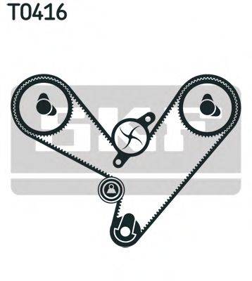 Комплект ременя ГРМ SKF VKMA 95003