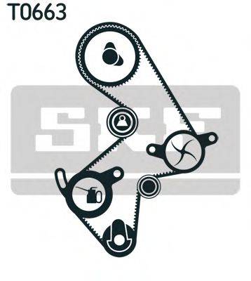 Водяний насос + комплект зубчастого ременя SKF VKMC 91003