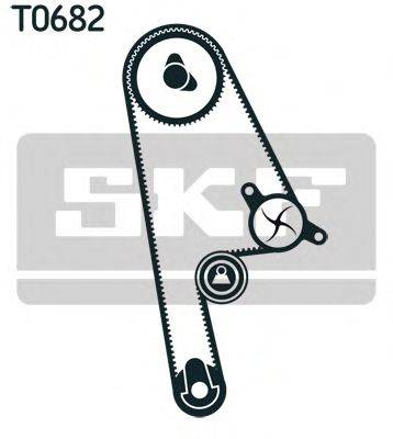 Комплект ременя ГРМ SKF VKMA 93019