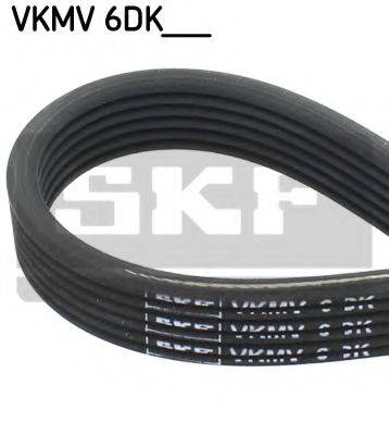 Полікліновий ремінь SKF VKMV 6DK1195