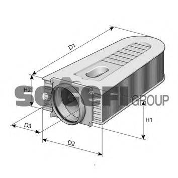 Повітряний фільтр FRAM CA11202