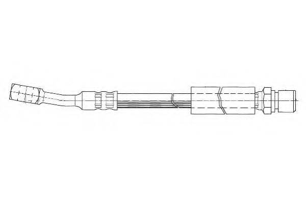 Гальмівний шланг FERODO FHY2092