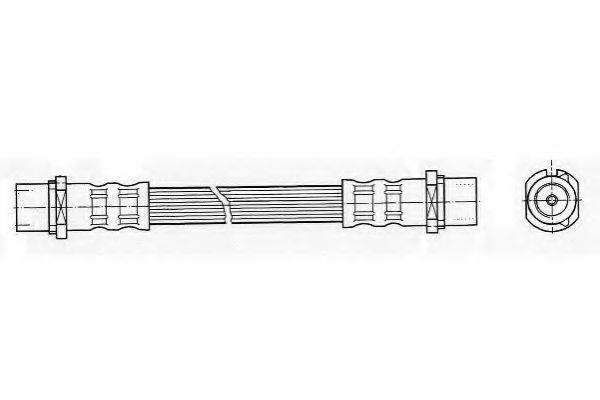 Гальмівний шланг FERODO FHY2239