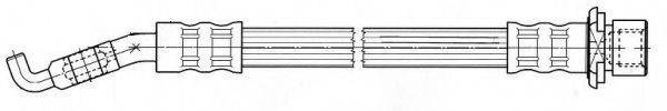 Гальмівний шланг FERODO FHY2617