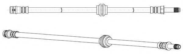 Гальмівний шланг FERODO FHY2776