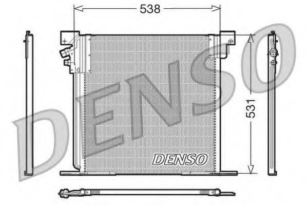 Конденсатор, кондиціонер DENSO DCN17030