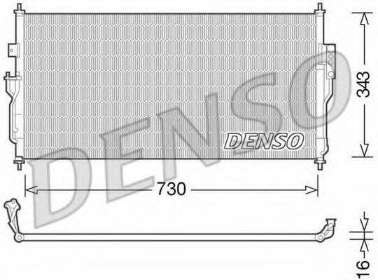 Конденсатор, кондиціонер DENSO DCN46006