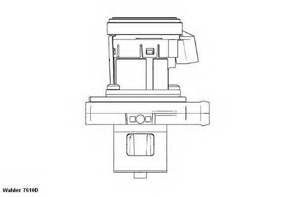 Клапан повернення ОГ WAHLER 7610D