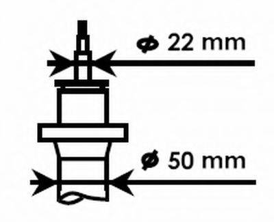 Амортизатор KYB 324703