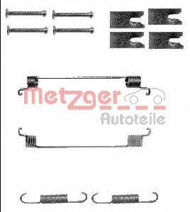 Комплектуючі, гальмівна колодка METZGER 105-0866